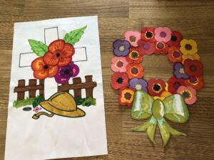 Remembrance Day Drawn Poppy Pictures